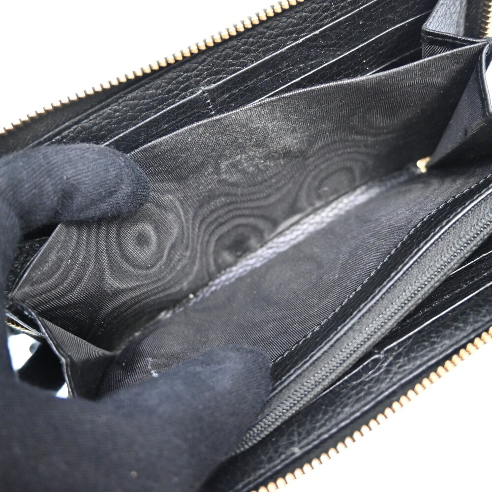 Auth Gucci Gg Marmont Round Zipper Long #196282G32B - Picture 12 of 15